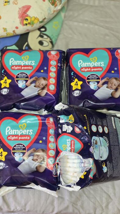 Pampers night pants nr 4
