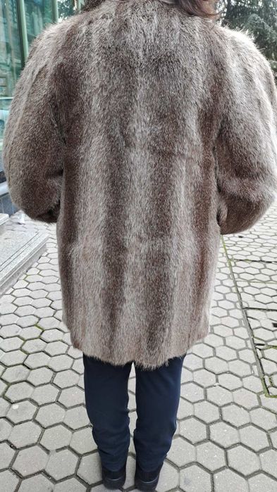 Палто от естествен косъм