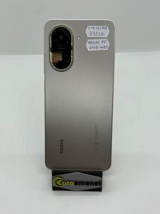 Telefon mobil Xiaomi Redmi A5, 3GB RAM, 64GB, 4G, Gold -A-