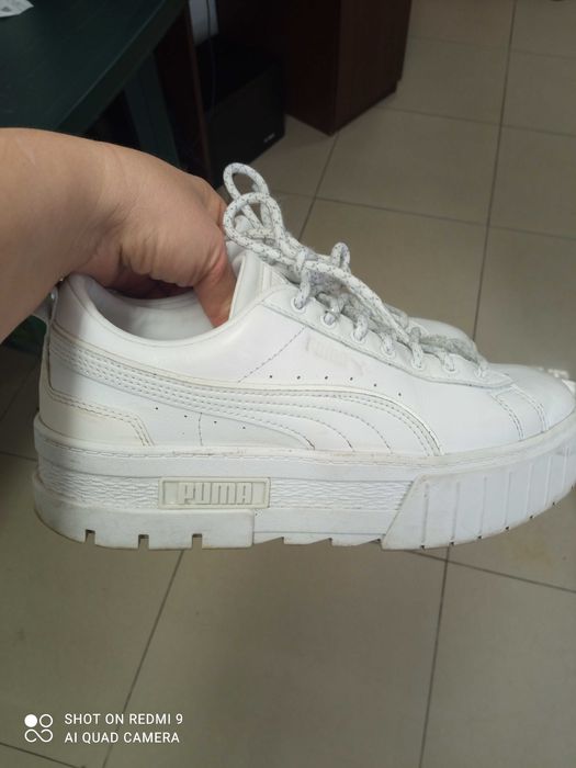 Маратонки Puma естествена кожа