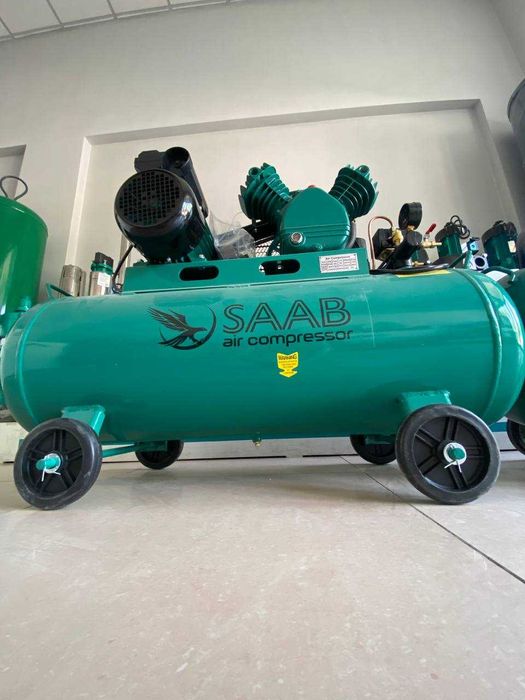 Компрессор СААБ 100Л  KOMPRESSOR 100L