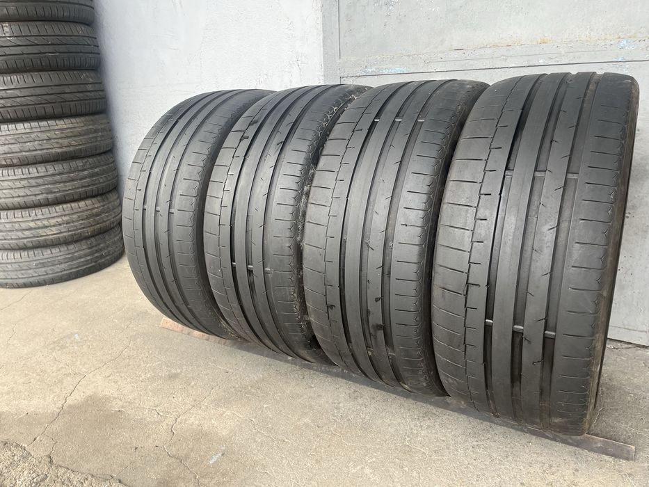 4 бр. летни гуми 255/35/21 Continental DOT 0220 4 mm