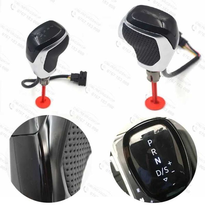 Nuca schimbator DSG Iluminata VW Golf Mk5,Mk6,Passat B8,B7, CC ,Tiguan