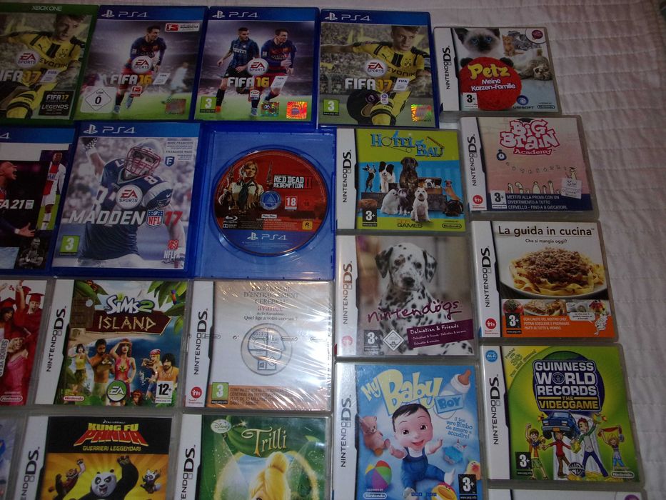 Jocuri Ps 4 si Nintendo DS Originale