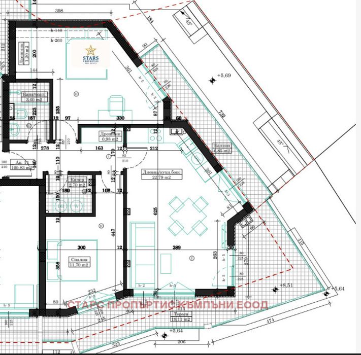 Продажба 3-стаен гр. Варна - Гръцка Махала 110m²