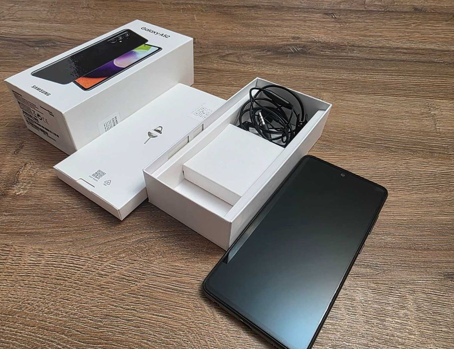 Telefon SAMSUNG GALAXY A52 128 GB, negru