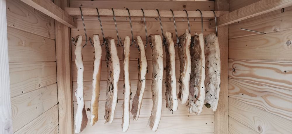 Super pret pentru carligele inox pentru afumatoare/ 50 buc