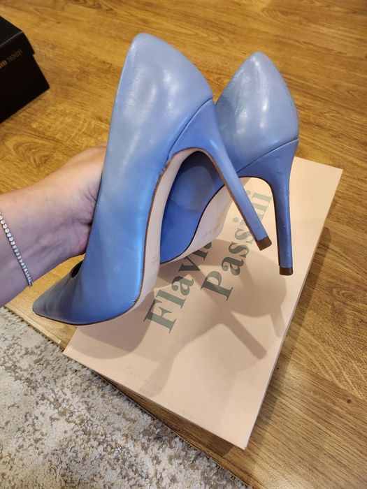 Pantofi Zara piele.mar 37