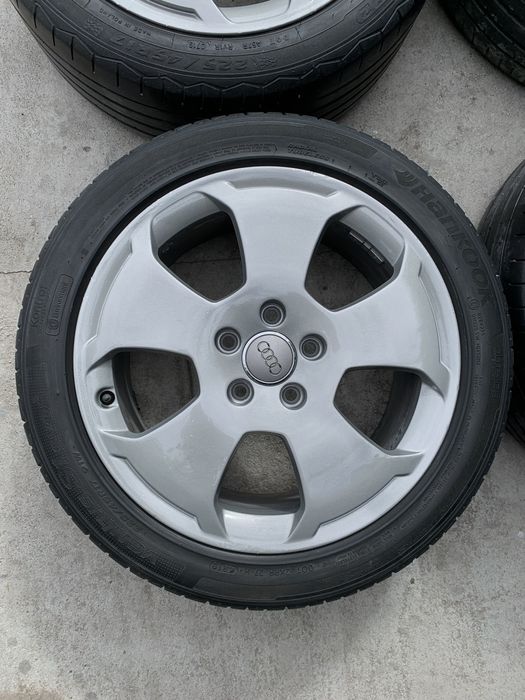 17ки джанти с летни гуми 5х112 за Audi