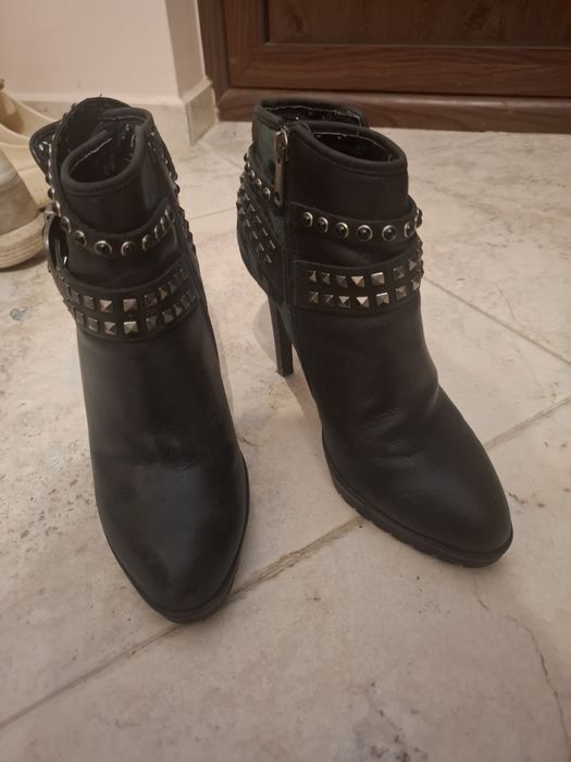 Боти Replay  естесвена кожа и косъм от пони