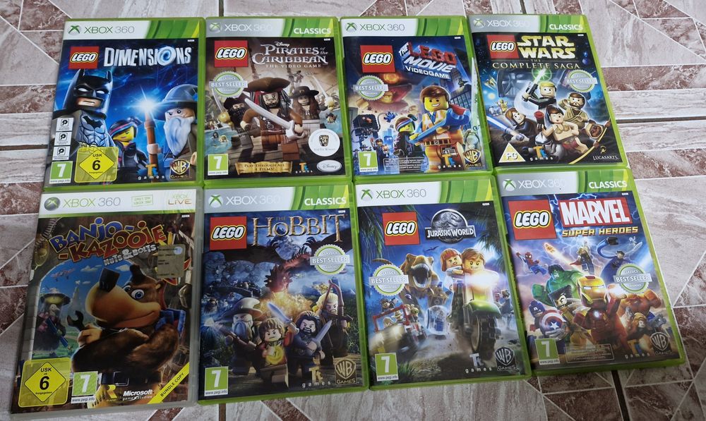 Lego serie joc copii Xbox 360