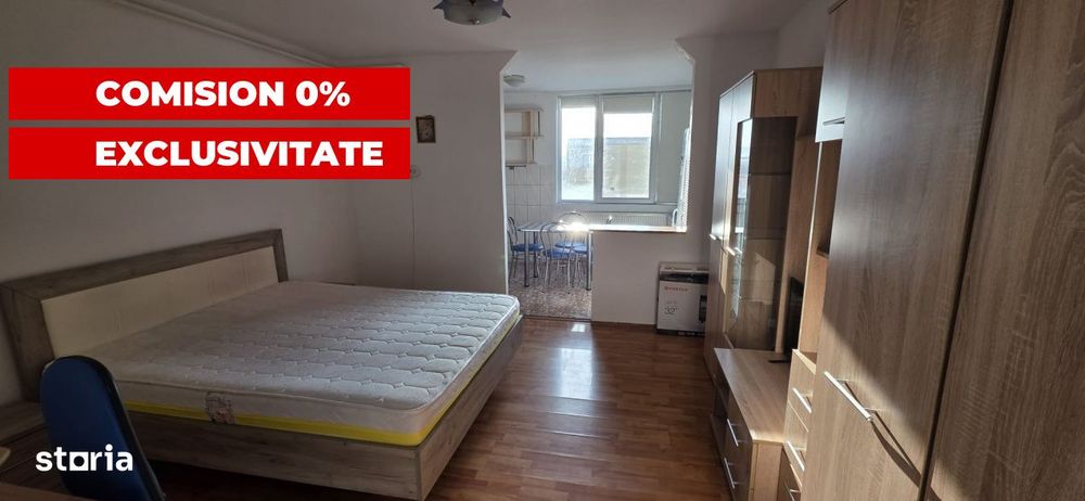 Garsoniera, mobilata si utilata, 27.27 mp., zona Materna