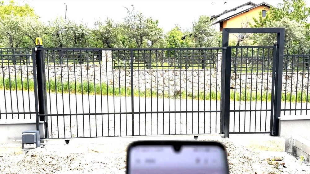 Automatizare poarta batanta culisanta sina Came montaj Bistrita