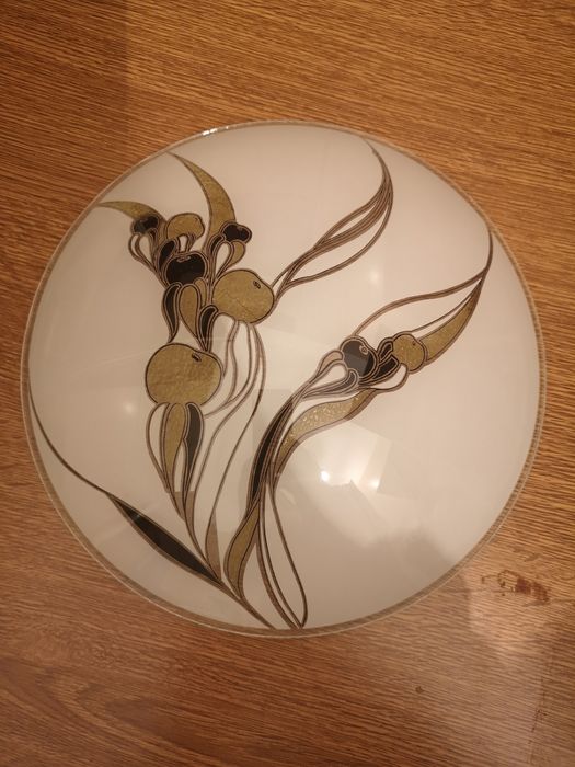 Plafoniere: Murano, lemn și sticla, rezerva de sticla diametru 30 cm