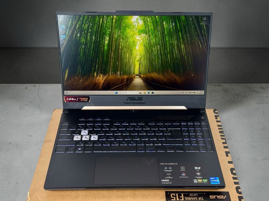 ASUS TUF Gaming F15 15.6" Full HD 144Hz i7-12700H 16GB RAM 512GB SSD RTX 3050 4GB