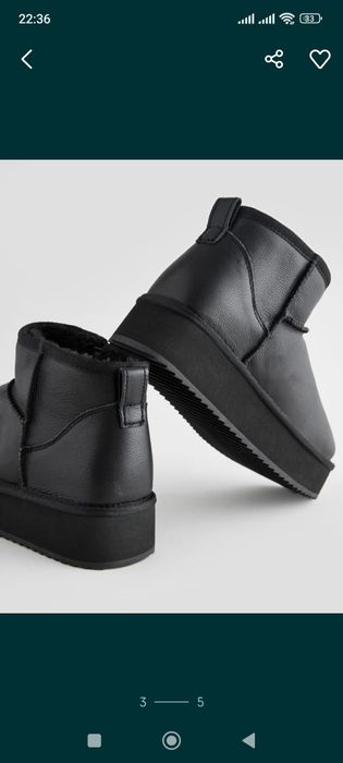 Ботинки женские Англия