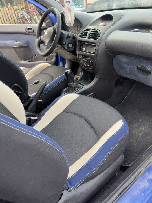 Peugeot 206, benzină, climă funcțională, stare bună – Timiș