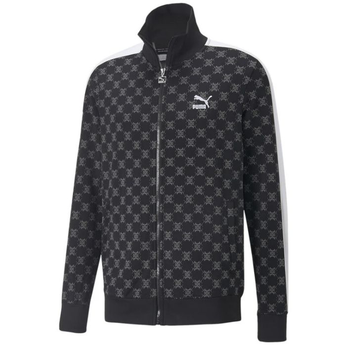 Jachetă pentru bărbați Puma T7 Track Jacket Aop Puma Black/Aop