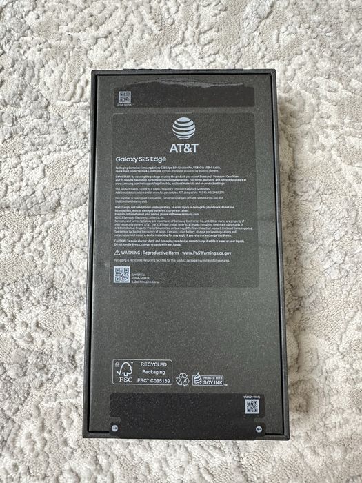 Новый Samsung Galaxy s25 Edge