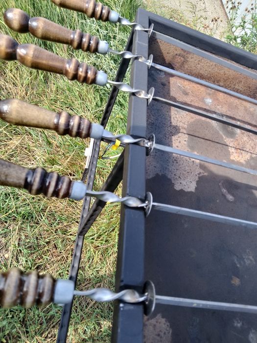 Мангал с электроприводом.