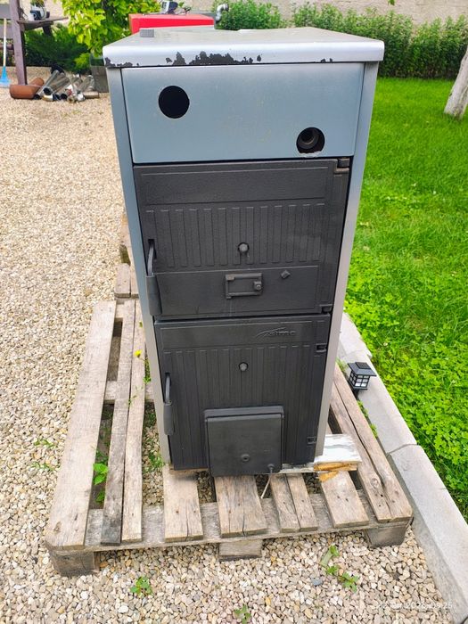 Centrale fontă 18-45 kw lemn cocs petrolier