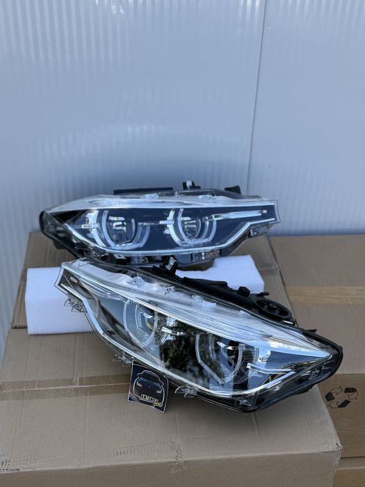 Лед фарове Бмв Ф30/Ф32 Фейс Халогенни