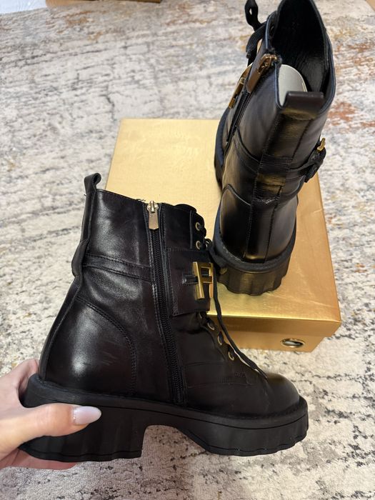 Дамски боти естествена кожа