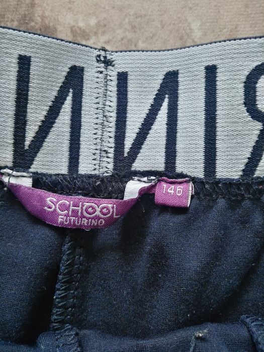 Школьные штаны синие