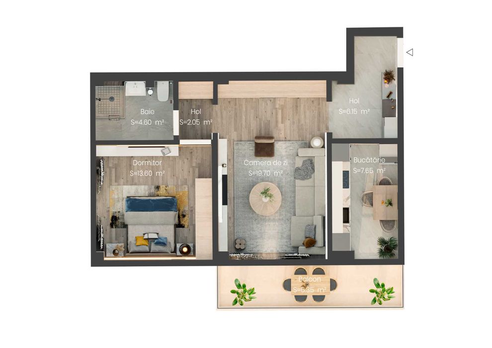 CARTIER IRISS - apartamente noi 1300 euro/mp plus TVA -