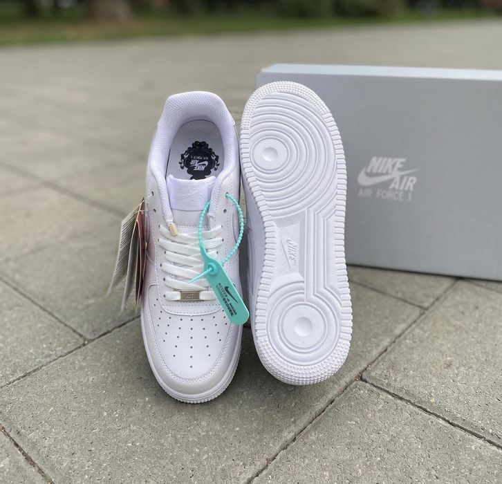 Adidasi Nike Air Force 1 White Alb - Unisex