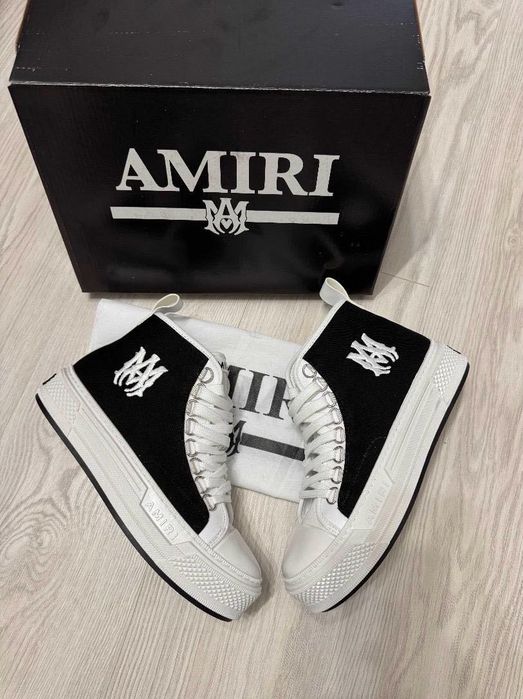 Amiri High Top Black&White