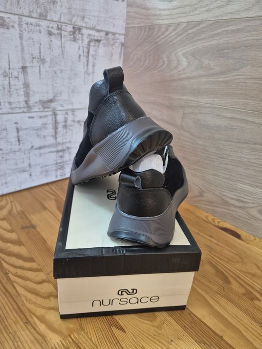 Кроссовки осенние кожа/замша