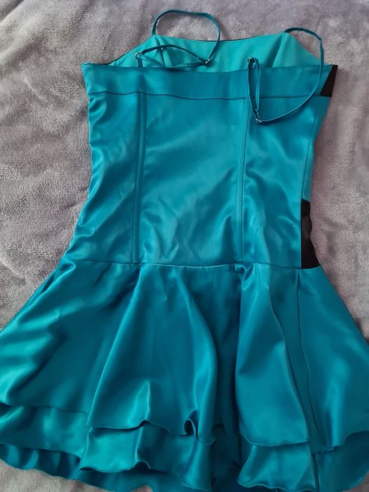 Rochie albastra scurta xs-s
