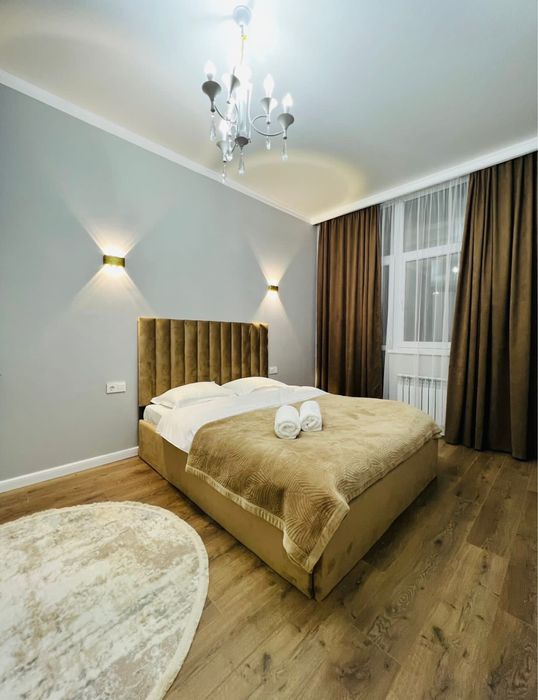 Чистая 2 х ком квартира с современным ремонтом в Жк Теракота