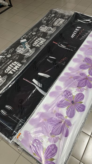 Фартуки для кухни из ПВХ