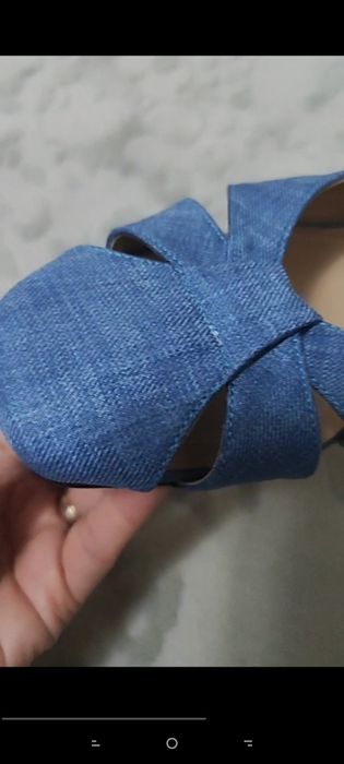 Туфли джинсовые Турция