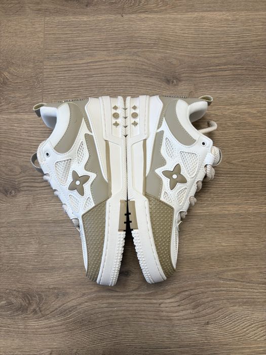 LV Louis Vuitton Skate Crem