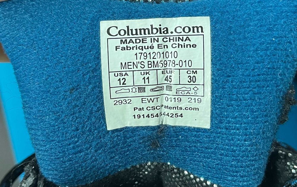 ghete Columbia Bugaboots IV