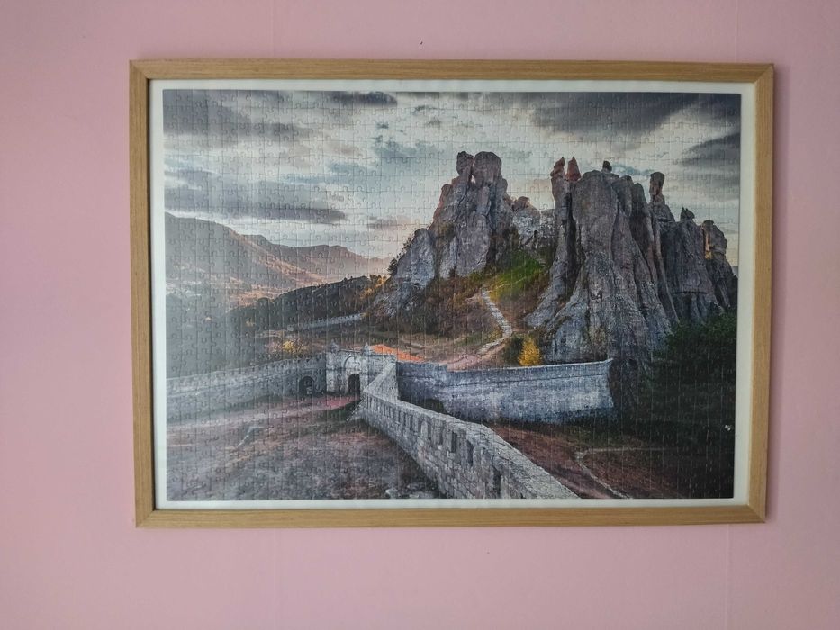 Картини от пъзели в рамки