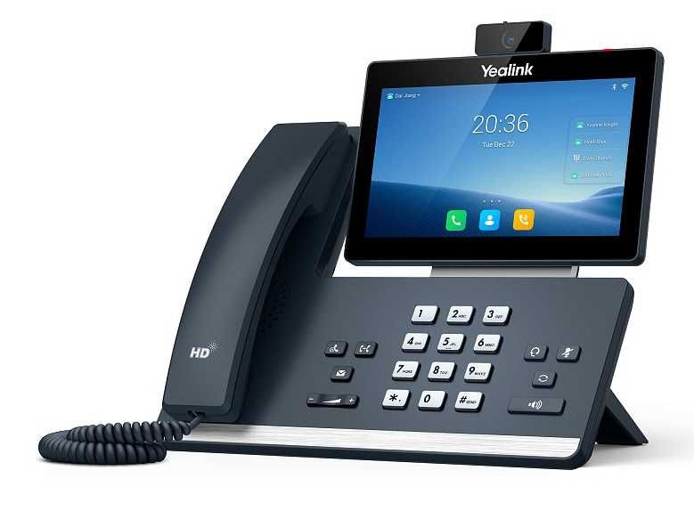 Yealink SIP-T58W with Camera — Телефон, который показывает больше