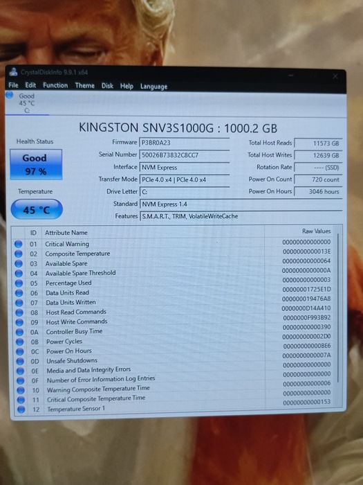 1TB M.2 SSD Kingston NV3