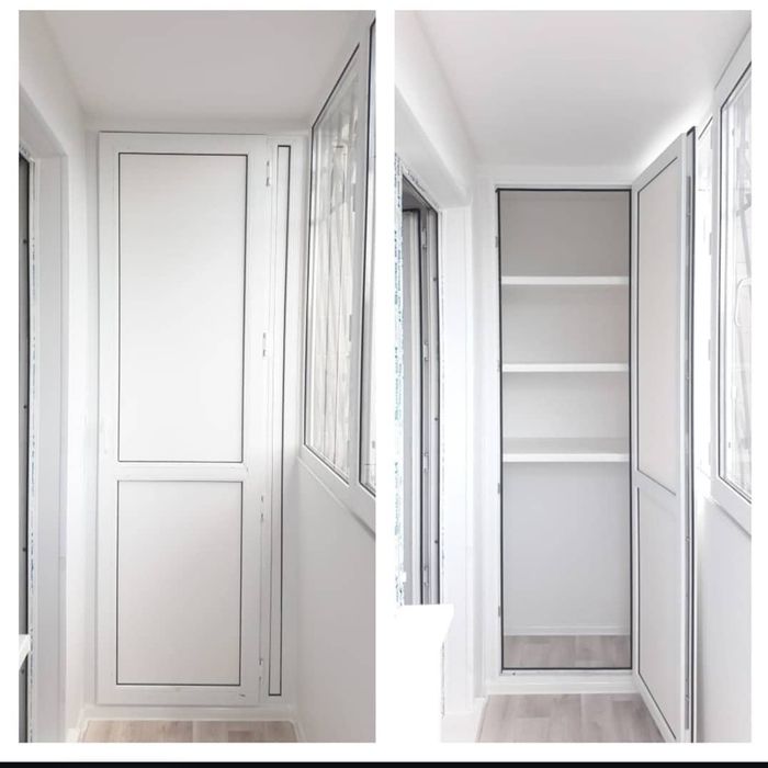 Окна балконы перегородки