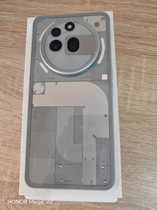 Nothing Phone (3a) Pro 5G, 256GB, 12GB RAM, Grey – garanție până la 21.12.2027