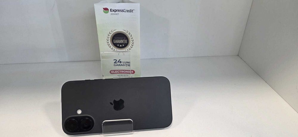 Apple Iphone  16  100% Bateria  (Ag8 Tudor/B74942) – Garantie 2 Ani!