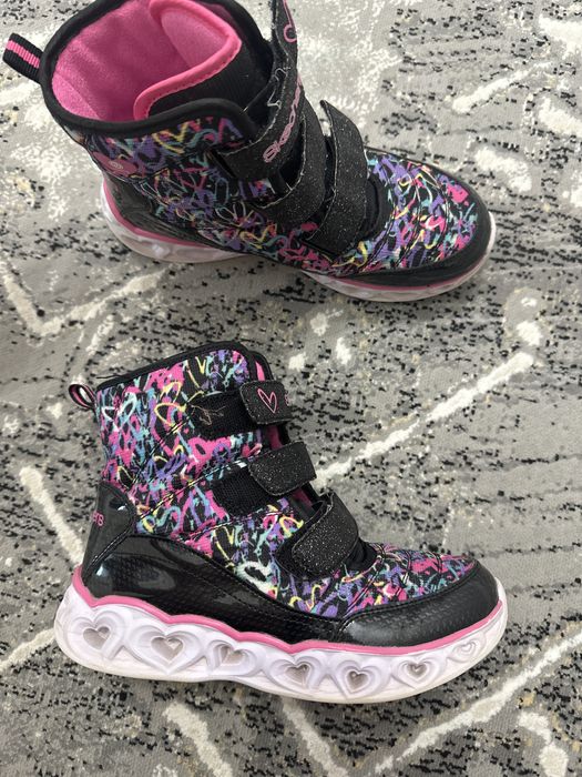 Сапоги детские светящиеся