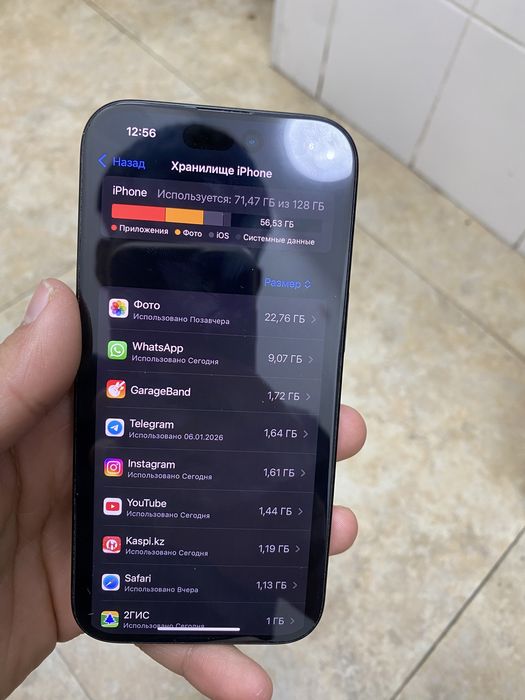 Iphone 15 128gb 90%акб коробка есть