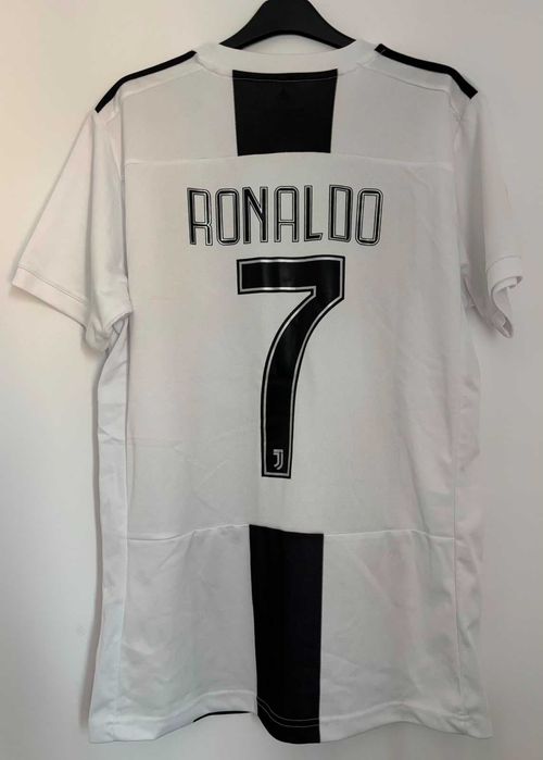 Tricou Juventus Ronaldo #7 (2018/19) - Mărimea L - Stare Excelentă