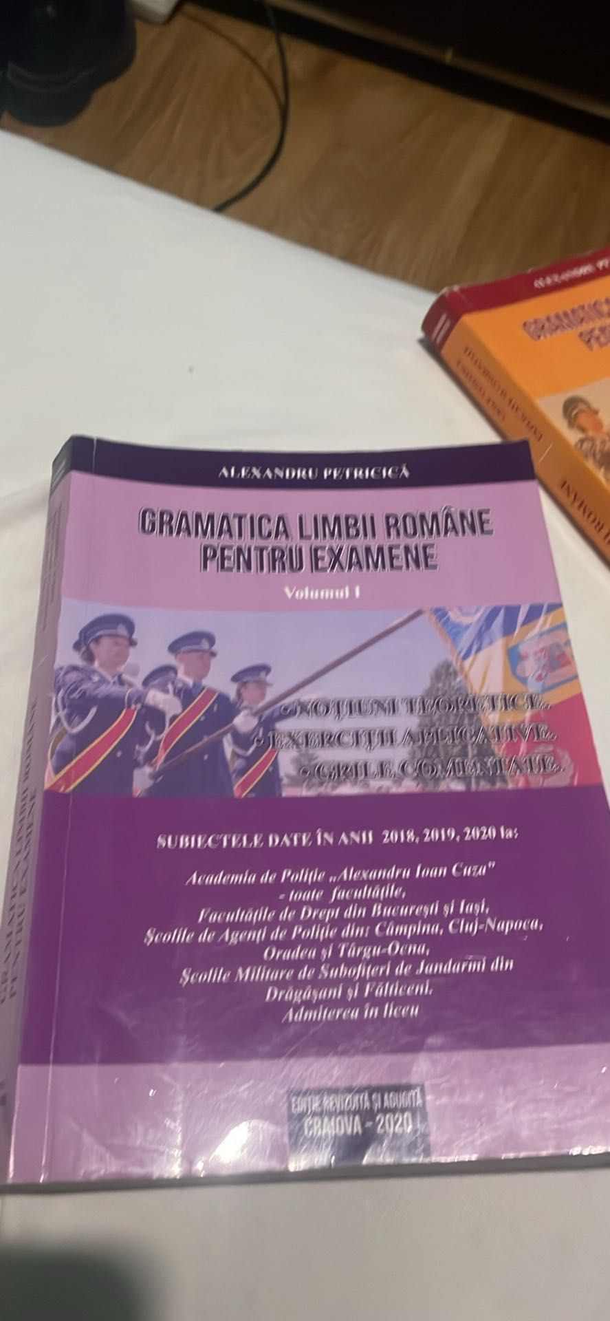 Gramatica Limbii Române Volumul 1 și 2 și Ghid Legislativ Admitere MAI ...