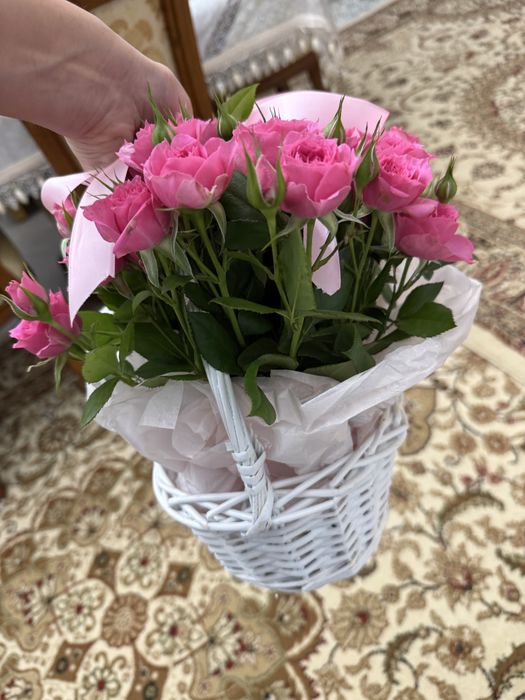 Корзина с цветами