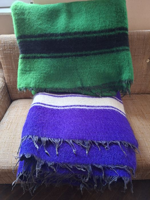 Вълнени селски одеала!